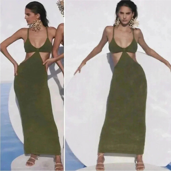 Cult Gaia green dress size medium - Picture 3 of 11